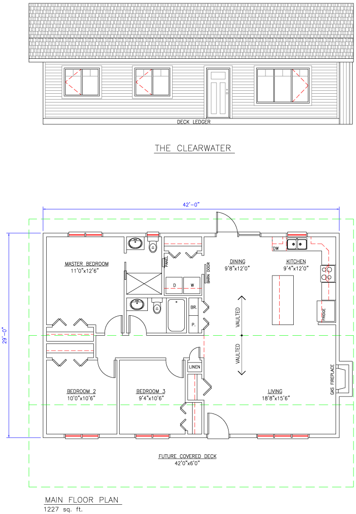CLEARWATER Floor Plan