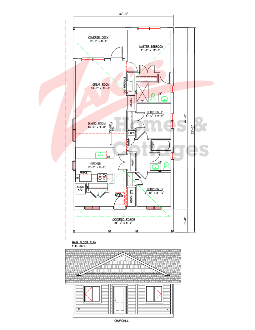 CHURCHILL Floor Plan